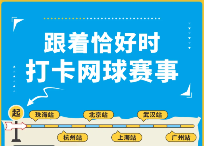 我們來了，跟著恰好時打卡網(wǎng)球賽事！